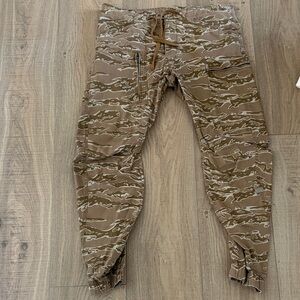 G-Star Brown Camouflage Cargo Pants